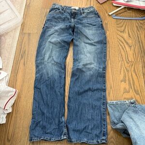 Abercrombie kids low rise baggy jean